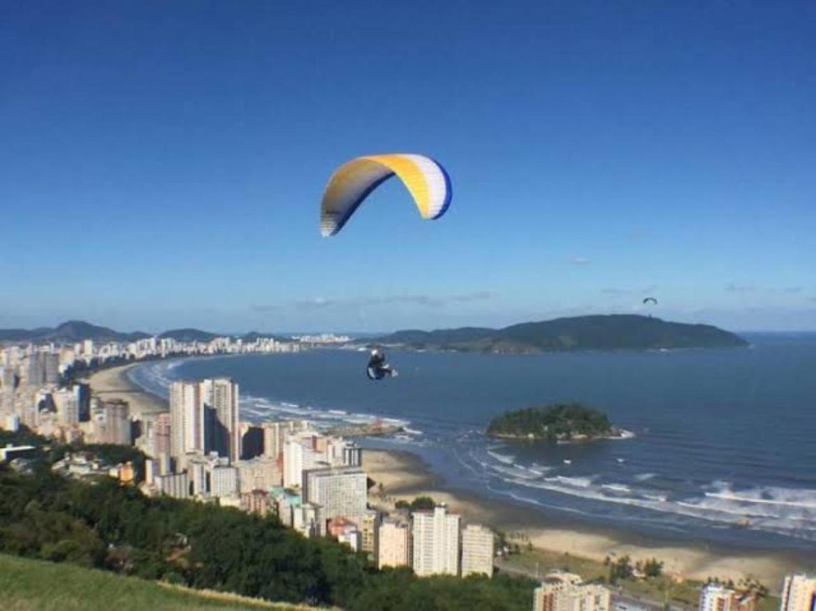 Kitinete 216 Frente Ao Mar Lejlighed São Vicente Eksteriør billede